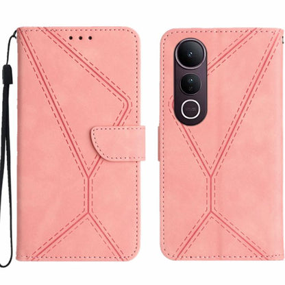 เย็บเคสโทรศัพท์หนังนูน, For vivo V70 FE 5G, For vivo V70 5G Global / V70 Elite 5G, For vivo V60 Lite 5G, For vivo V60 5G, For vivo Y39 5G Global, For vivo V50 Lite 5G, For vivo Y04 4G / Y29s 5G, For vivo Y29 4G Global