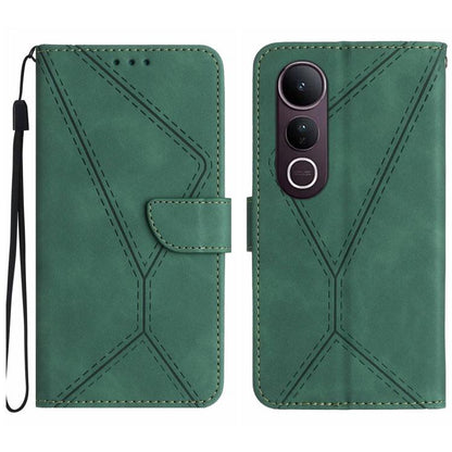 เย็บเคสโทรศัพท์หนังนูน, For vivo V70 FE 5G, For vivo V70 5G Global / V70 Elite 5G, For vivo V60 Lite 5G, For vivo V60 5G, For vivo Y39 5G Global, For vivo V50 Lite 5G, For vivo Y04 4G / Y29s 5G, For vivo Y29 4G Global