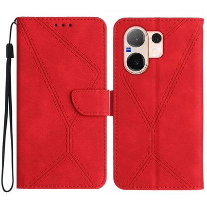 เย็บเคสโทรศัพท์หนังนูน, For vivo V70 FE 5G, For vivo V70 5G Global / V70 Elite 5G, For vivo V60 Lite 5G, For vivo V60 5G, For vivo Y39 5G Global, For vivo V50 Lite 5G, For vivo Y04 4G / Y29s 5G, For vivo Y29 4G Global