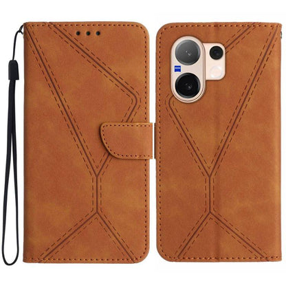เย็บเคสโทรศัพท์หนังนูน, For vivo V70 FE 5G, For vivo V70 5G Global / V70 Elite 5G, For vivo V60 Lite 5G, For vivo V60 5G, For vivo Y39 5G Global, For vivo V50 Lite 5G, For vivo Y04 4G / Y29s 5G, For vivo Y29 4G Global