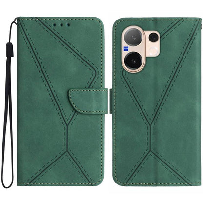 เย็บเคสโทรศัพท์หนังนูน, For vivo V70 FE 5G, For vivo V70 5G Global / V70 Elite 5G, For vivo V60 Lite 5G, For vivo V60 5G, For vivo Y39 5G Global, For vivo V50 Lite 5G, For vivo Y04 4G / Y29s 5G, For vivo Y29 4G Global