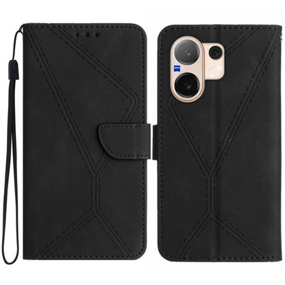 เย็บเคสโทรศัพท์หนังนูน, For vivo V70 FE 5G, For vivo V70 5G Global / V70 Elite 5G, For vivo V60 Lite 5G, For vivo V60 5G, For vivo Y39 5G Global, For vivo V50 Lite 5G, For vivo Y04 4G / Y29s 5G, For vivo Y29 4G Global