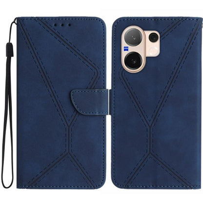 เย็บเคสโทรศัพท์หนังนูน, For vivo V70 FE 5G, For vivo V70 5G Global / V70 Elite 5G, For vivo V60 Lite 5G, For vivo V60 5G, For vivo Y39 5G Global, For vivo V50 Lite 5G, For vivo Y04 4G / Y29s 5G, For vivo Y29 4G Global