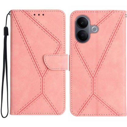 เย็บเคสโทรศัพท์หนังนูน, For vivo V70 FE 5G, For vivo V70 5G Global / V70 Elite 5G, For vivo V60 Lite 5G, For vivo V60 5G, For vivo Y39 5G Global, For vivo V50 Lite 5G, For vivo Y04 4G / Y29s 5G, For vivo Y29 4G Global