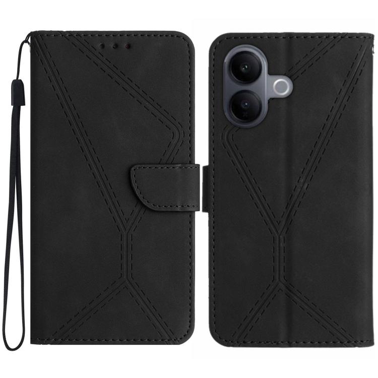 เย็บเคสโทรศัพท์หนังนูน, For vivo V70 FE 5G, For vivo V70 5G Global / V70 Elite 5G, For vivo V60 Lite 5G, For vivo V60 5G, For vivo Y39 5G Global, For vivo V50 Lite 5G, For vivo Y04 4G / Y29s 5G, For vivo Y29 4G Global