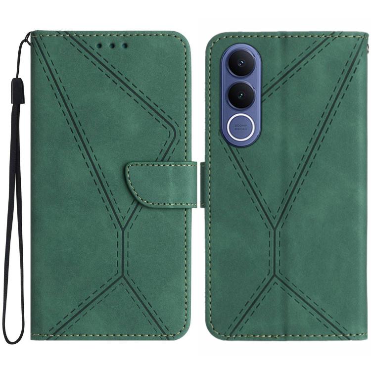 เย็บเคสโทรศัพท์หนังนูน, For vivo V70 FE 5G, For vivo V70 5G Global / V70 Elite 5G, For vivo V60 Lite 5G, For vivo V60 5G, For vivo Y39 5G Global, For vivo V50 Lite 5G, For vivo Y04 4G / Y29s 5G, For vivo Y29 4G Global