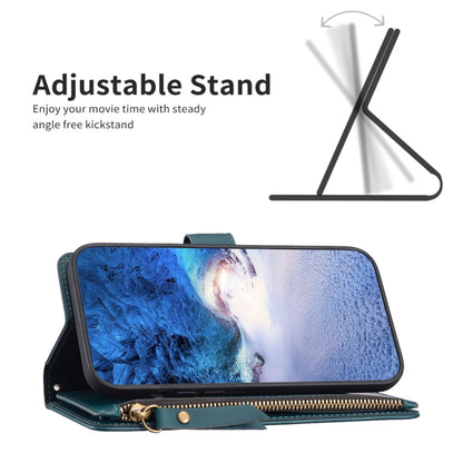 ช่องใส่การ์ด 9 ช่องซิปกระเป๋าสตางค์หนังซองใส่โทรศัพท์, For Realme C55, For Realme C53