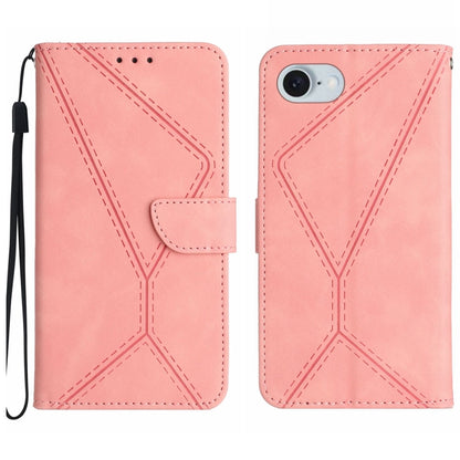 เย็บเคสโทรศัพท์หนังนูน, For iPhone 17e / 16e, For iPhone 17 Pro Max, For iPhone 17 Pro, For iPhone 17, For iPhone Air, For iPhone 16 Pro Max, For iPhone 16 Pro, For iPhone 16 Plus