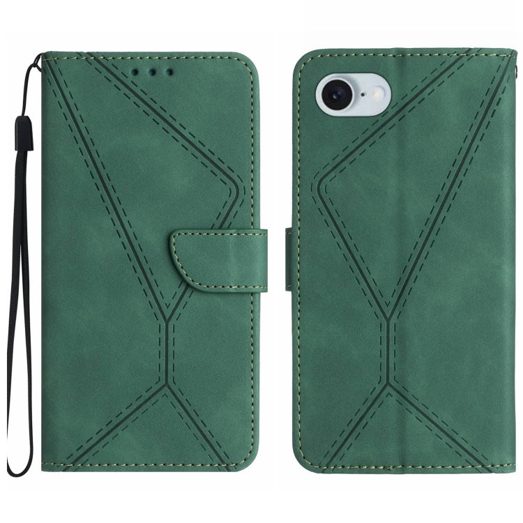 เย็บเคสโทรศัพท์หนังนูน, For iPhone 17e / 16e, For iPhone 17 Pro Max, For iPhone 17 Pro, For iPhone 17, For iPhone Air, For iPhone 16 Pro Max, For iPhone 16 Pro, For iPhone 16 Plus