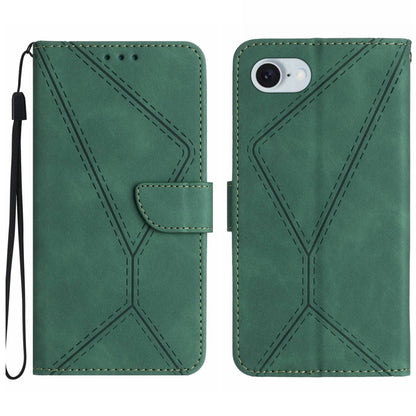 เย็บเคสโทรศัพท์หนังนูน, For iPhone 17e / 16e, For iPhone 17 Pro Max, For iPhone 17 Pro, For iPhone 17, For iPhone Air, For iPhone 16 Pro Max, For iPhone 16 Pro, For iPhone 16 Plus
