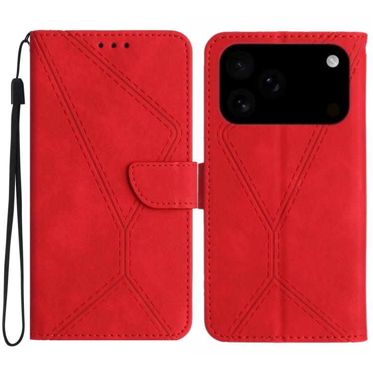 เย็บเคสโทรศัพท์หนังนูน, For iPhone 17e / 16e, For iPhone 17 Pro Max, For iPhone 17 Pro, For iPhone 17, For iPhone Air, For iPhone 16 Pro Max, For iPhone 16 Pro, For iPhone 16 Plus
