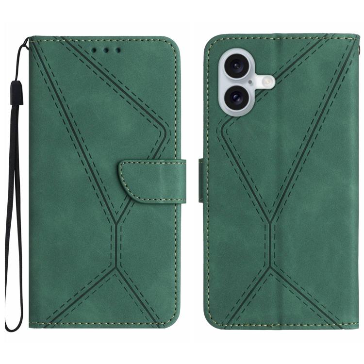 เย็บเคสโทรศัพท์หนังนูน, For iPhone 17e / 16e, For iPhone 17 Pro Max, For iPhone 17 Pro, For iPhone 17, For iPhone Air, For iPhone 16 Pro Max, For iPhone 16 Pro, For iPhone 16 Plus