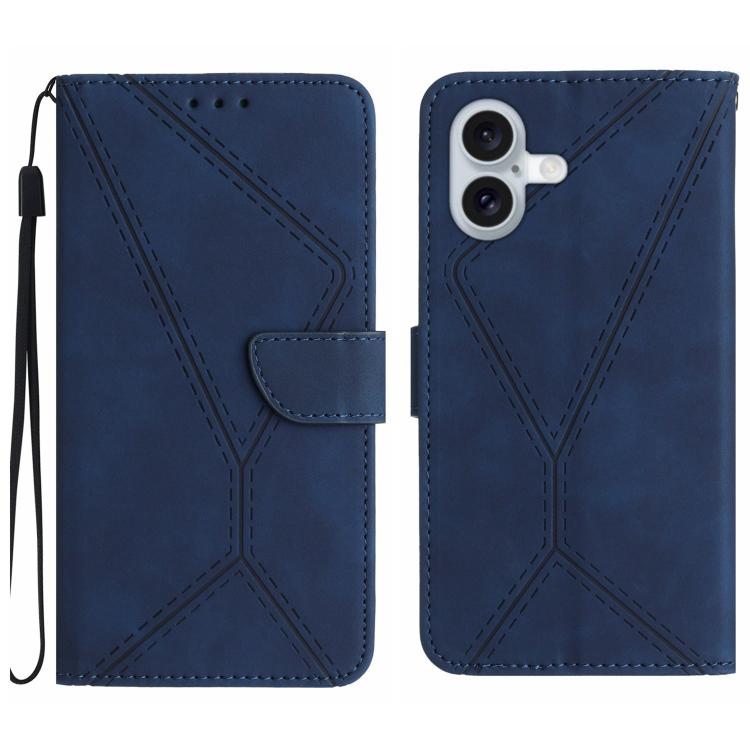 เย็บเคสโทรศัพท์หนังนูน, For iPhone 17e / 16e, For iPhone 17 Pro Max, For iPhone 17 Pro, For iPhone 17, For iPhone Air, For iPhone 16 Pro Max, For iPhone 16 Pro, For iPhone 16 Plus