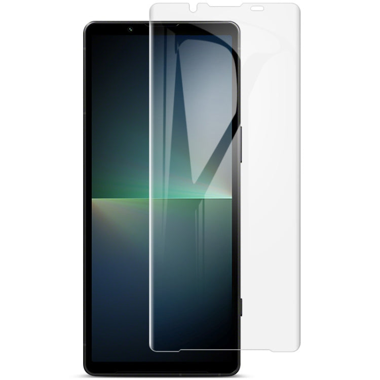 2 ชิ้น imak ฟิล์มกันรอยไฮโดรเจลแบบเต็มหน้าจอแบบโค้ง, For Sony Xperia 1 V, For Sony Xperia 5 V