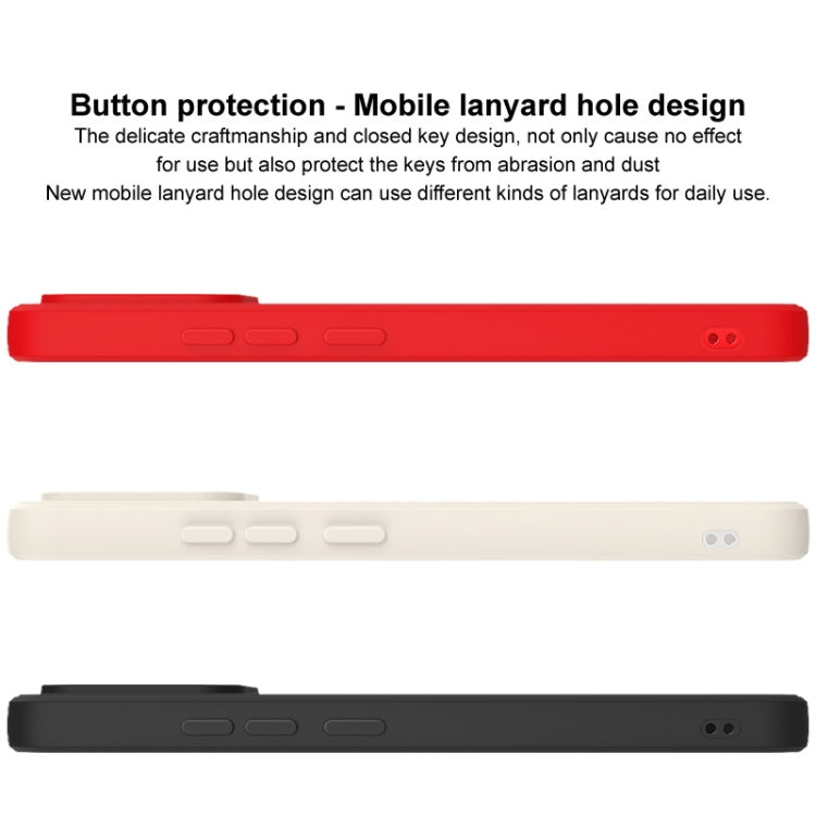 IMAK UC-4 ซีรี่ส์เคสโทรศัพท์ TPU แบบขอบตรง, For Xiaomi Redmi Note 13 Pro 5G, For Xiaomi Redmi 12C 4G