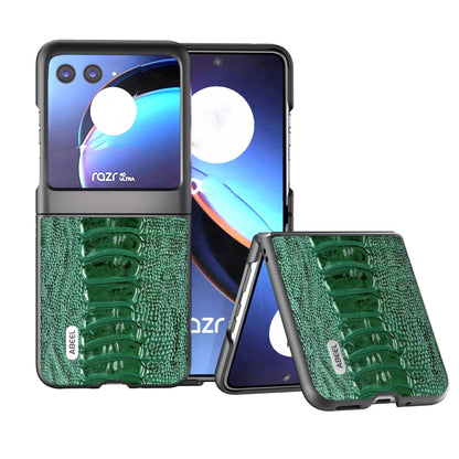 เคสโทรศัพท์หนังแท้ ABEL รุ่น Weilai, For Motorola Razr 60 Ultra, For Motorola Razr 50 Ultra, For Motorola Razr 50, For Motorola Razr 40, For Motorola Razr 40 Ultra