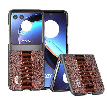 เคสโทรศัพท์หนังแท้ ABEL รุ่น Weilai, For Motorola Razr 60 Ultra, For Motorola Razr 50 Ultra, For Motorola Razr 50, For Motorola Razr 40, For Motorola Razr 40 Ultra