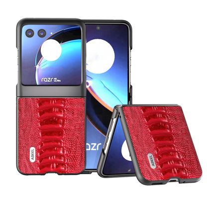 เคสโทรศัพท์หนังแท้ ABEL รุ่น Weilai, For Motorola Razr 60 Ultra, For Motorola Razr 50 Ultra, For Motorola Razr 50, For Motorola Razr 40, For Motorola Razr 40 Ultra