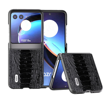 เคสโทรศัพท์หนังแท้ ABEL รุ่น Weilai, For Motorola Razr 60 Ultra, For Motorola Razr 50 Ultra, For Motorola Razr 50, For Motorola Razr 40, For Motorola Razr 40 Ultra
