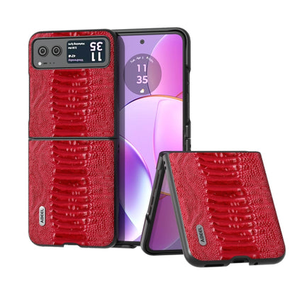 เคสโทรศัพท์หนังแท้ ABEL รุ่น Weilai, For Motorola Razr 60 Ultra, For Motorola Razr 50 Ultra, For Motorola Razr 50, For Motorola Razr 40, For Motorola Razr 40 Ultra