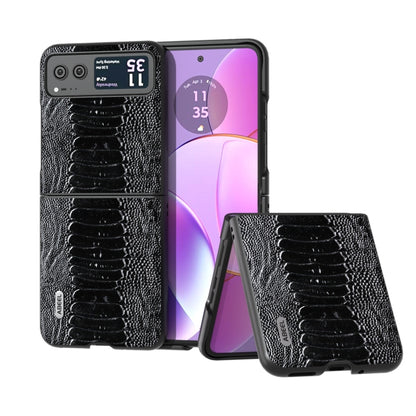 เคสโทรศัพท์หนังแท้ ABEL รุ่น Weilai, For Motorola Razr 60 Ultra, For Motorola Razr 50 Ultra, For Motorola Razr 50, For Motorola Razr 40, For Motorola Razr 40 Ultra