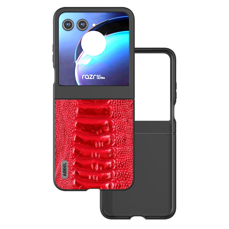 เคสโทรศัพท์หนังแท้ ABEL รุ่น Weilai, For Motorola Razr 60 Ultra, For Motorola Razr 50 Ultra, For Motorola Razr 50, For Motorola Razr 40, For Motorola Razr 40 Ultra