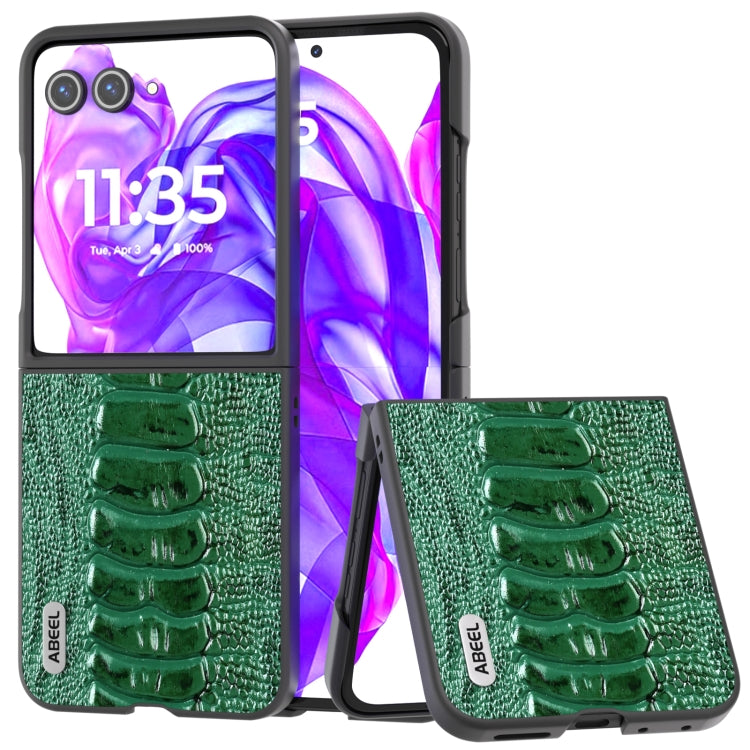 เคสโทรศัพท์หนังแท้ ABEL รุ่น Weilai, For Motorola Razr 60 Ultra, For Motorola Razr 50 Ultra, For Motorola Razr 50, For Motorola Razr 40, For Motorola Razr 40 Ultra
