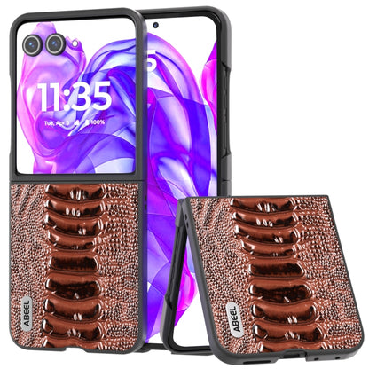 เคสโทรศัพท์หนังแท้ ABEL รุ่น Weilai, For Motorola Razr 60 Ultra, For Motorola Razr 50 Ultra, For Motorola Razr 50, For Motorola Razr 40, For Motorola Razr 40 Ultra