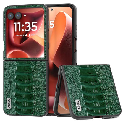 เคสโทรศัพท์หนังแท้ ABEL รุ่น Weilai, For Motorola Razr 60 Ultra, For Motorola Razr 50 Ultra, For Motorola Razr 50, For Motorola Razr 40, For Motorola Razr 40 Ultra