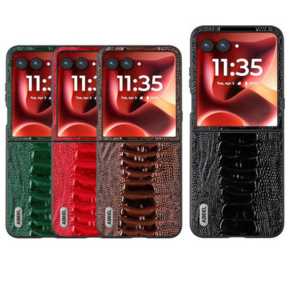 เคสโทรศัพท์หนังแท้ ABEL รุ่น Weilai, For Motorola Razr 60 Ultra, For Motorola Razr 50 Ultra, For Motorola Razr 50, For Motorola Razr 40, For Motorola Razr 40 Ultra
