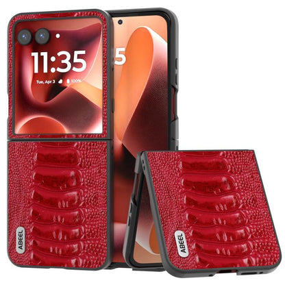 เคสโทรศัพท์หนังแท้ ABEL รุ่น Weilai, For Motorola Razr 60 Ultra, For Motorola Razr 50 Ultra, For Motorola Razr 50, For Motorola Razr 40, For Motorola Razr 40 Ultra