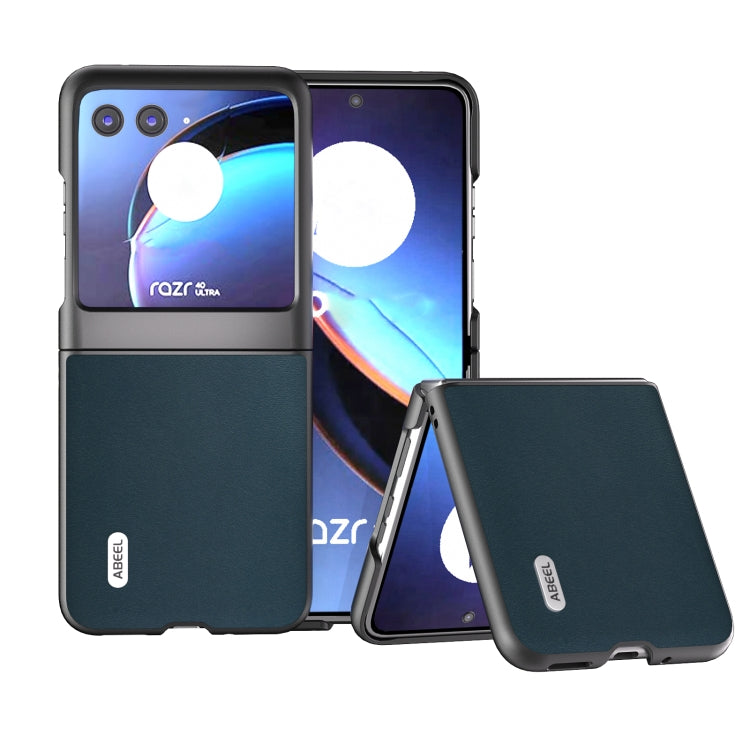 ซองโทรศัพท์หนังแท้ ABEL รุ่น Xiaoya, For Motorola Razr 60 Ultra, For Motorola Razr 50, For Motorola Razr 40, For Motorola Razr 40 Ultra