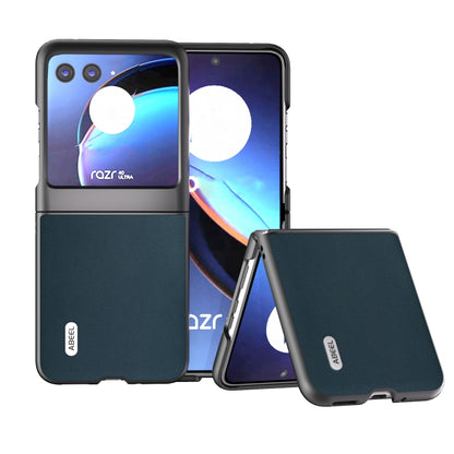 ซองโทรศัพท์หนังแท้ ABEL รุ่น Xiaoya, For Motorola Razr 60 Ultra, For Motorola Razr 50, For Motorola Razr 40, For Motorola Razr 40 Ultra