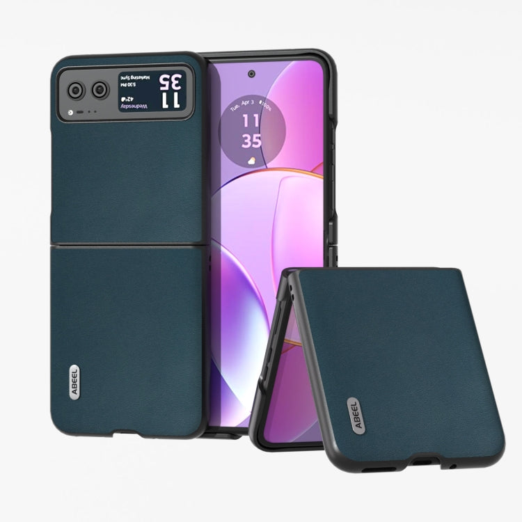 ซองโทรศัพท์หนังแท้ ABEL รุ่น Xiaoya, For Motorola Razr 60 Ultra, For Motorola Razr 50, For Motorola Razr 40, For Motorola Razr 40 Ultra