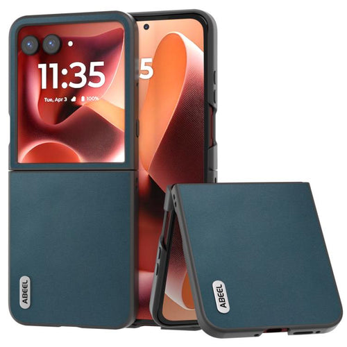 ซองโทรศัพท์หนังแท้ ABEL รุ่น Xiaoya, For Motorola Razr 60 Ultra, For Motorola Razr 50, For Motorola Razr 40, For Motorola Razr 40 Ultra