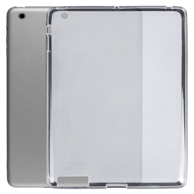 เคสแท็บเล็ต TPU, For iPad 4 / 3 / 2, For iPad 4 / 3 / 2 / 1