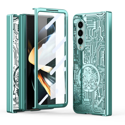 เคสโทรศัพท์รวมทุกอย่างแบบรวมเครื่องกล Legend แบบรวมไฟฟ้า, For Samsung Galaxy Z Fold3 5G, For Samsung Galaxy Z Fold2 5G