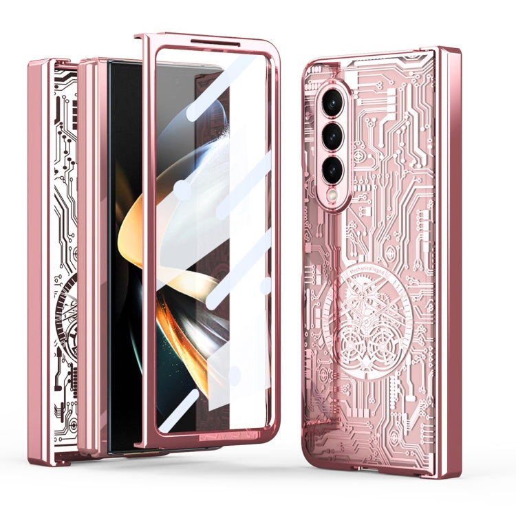 เคสโทรศัพท์รวมทุกอย่างแบบรวมเครื่องกล Legend แบบรวมไฟฟ้า, For Samsung Galaxy Z Fold3 5G, For Samsung Galaxy Z Fold2 5G