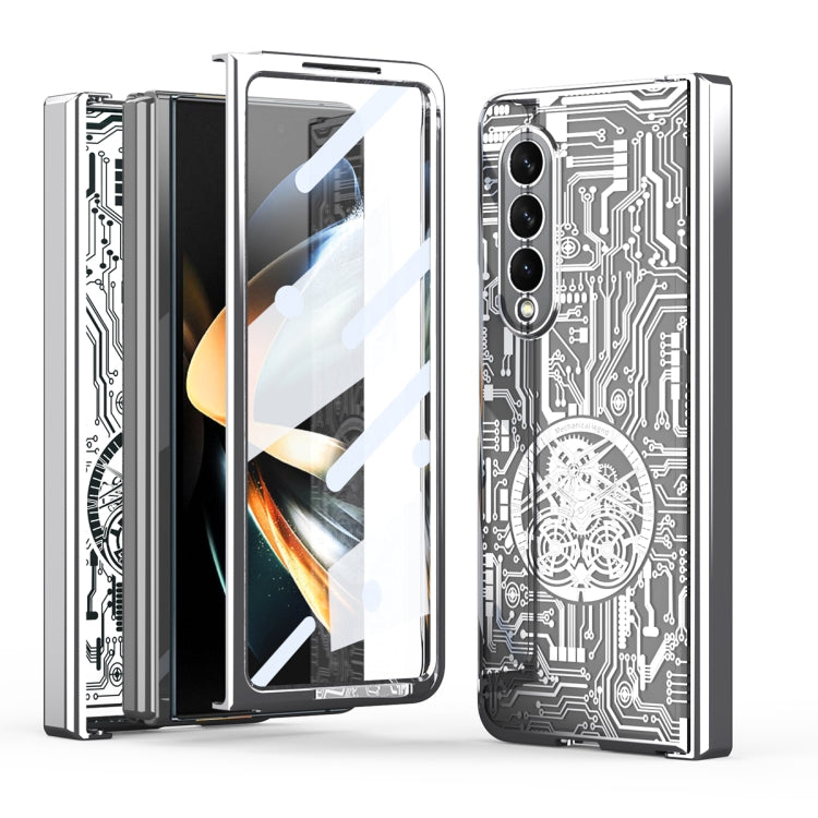 เคสโทรศัพท์รวมทุกอย่างแบบรวมเครื่องกล Legend แบบรวมไฟฟ้า, For Samsung Galaxy Z Fold3 5G, For Samsung Galaxy Z Fold2 5G