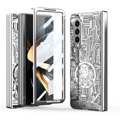 เคสโทรศัพท์รวมทุกอย่างแบบรวมเครื่องกล Legend แบบรวมไฟฟ้า, For Samsung Galaxy Z Fold3 5G, For Samsung Galaxy Z Fold2 5G