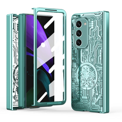 เคสโทรศัพท์รวมทุกอย่างแบบรวมเครื่องกล Legend แบบรวมไฟฟ้า, For Samsung Galaxy Z Fold3 5G, For Samsung Galaxy Z Fold2 5G