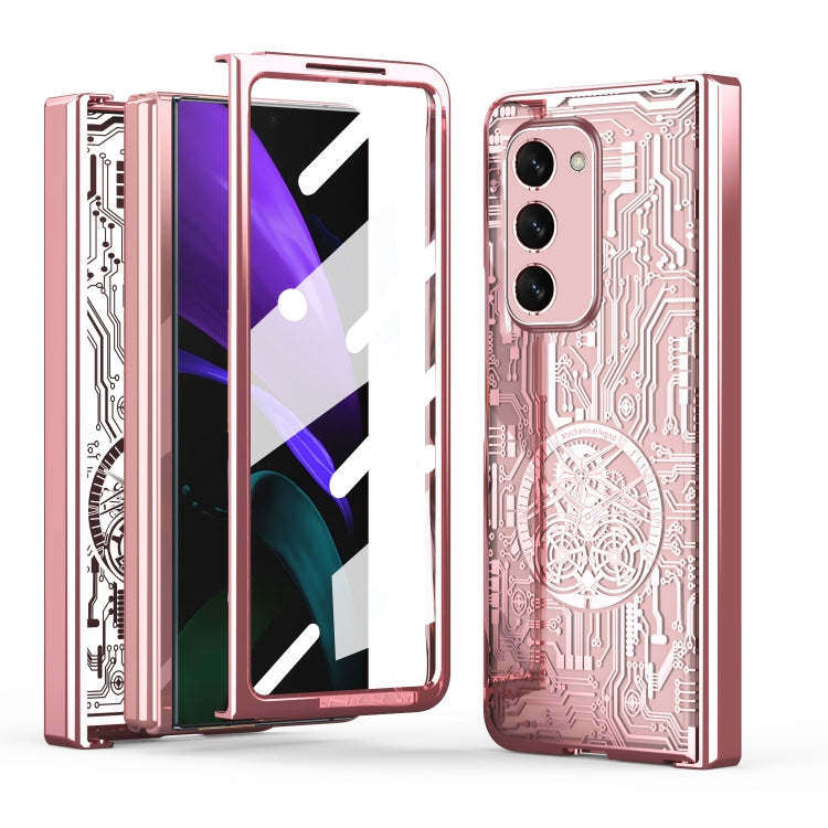 เคสโทรศัพท์รวมทุกอย่างแบบรวมเครื่องกล Legend แบบรวมไฟฟ้า, For Samsung Galaxy Z Fold3 5G, For Samsung Galaxy Z Fold2 5G