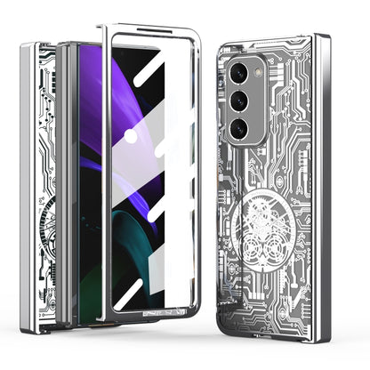 เคสโทรศัพท์รวมทุกอย่างแบบรวมเครื่องกล Legend แบบรวมไฟฟ้า, For Samsung Galaxy Z Fold3 5G, For Samsung Galaxy Z Fold2 5G