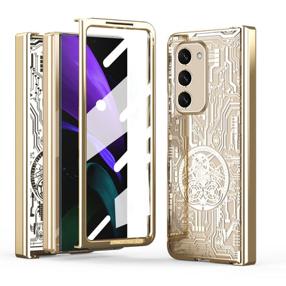 เคสโทรศัพท์รวมทุกอย่างแบบรวมเครื่องกล Legend แบบรวมไฟฟ้า, For Samsung Galaxy Z Fold3 5G, For Samsung Galaxy Z Fold2 5G