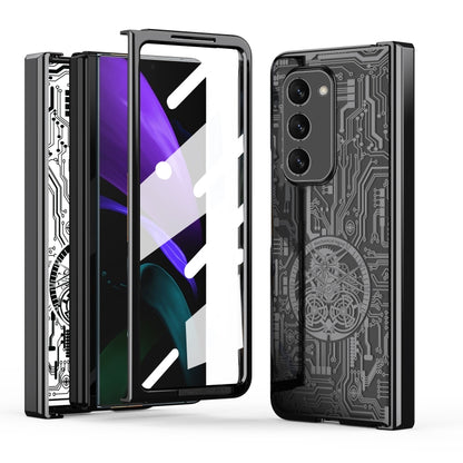 เคสโทรศัพท์รวมทุกอย่างแบบรวมเครื่องกล Legend แบบรวมไฟฟ้า, For Samsung Galaxy Z Fold3 5G, For Samsung Galaxy Z Fold2 5G