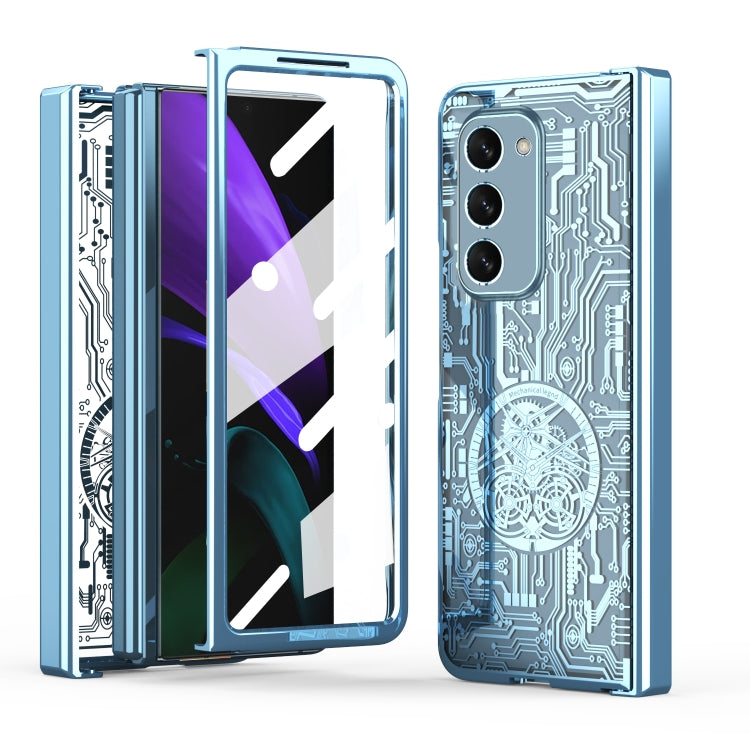 เคสโทรศัพท์รวมทุกอย่างแบบรวมเครื่องกล Legend แบบรวมไฟฟ้า, For Samsung Galaxy Z Fold3 5G, For Samsung Galaxy Z Fold2 5G