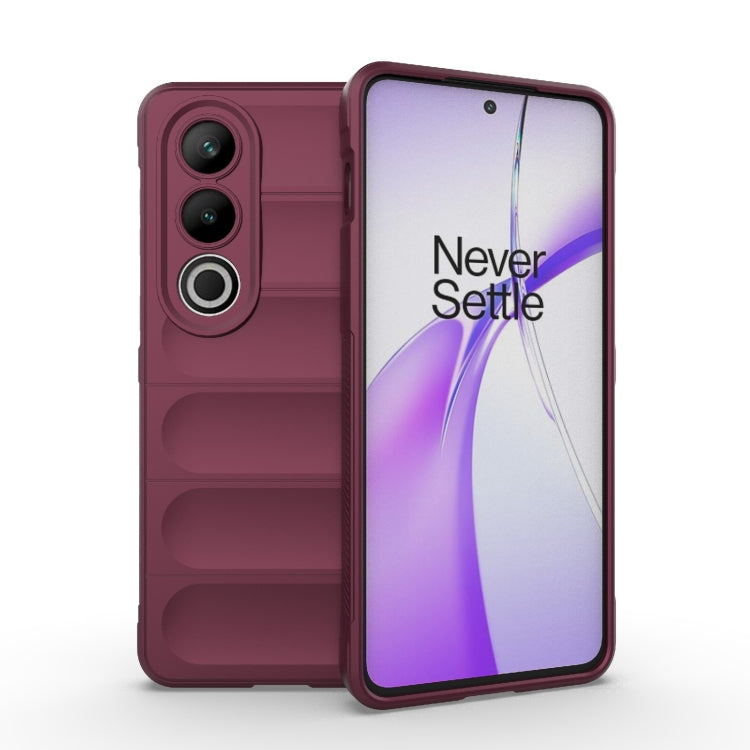 เคสโทรศัพท์ Magic Shield TPU + Flannel, For OnePlus Nord 4 5G Global, For OnePlus Ace 3 Pro 5G, For OnePlus Ace 3V, For OnePlus Nord CE4 5G Global