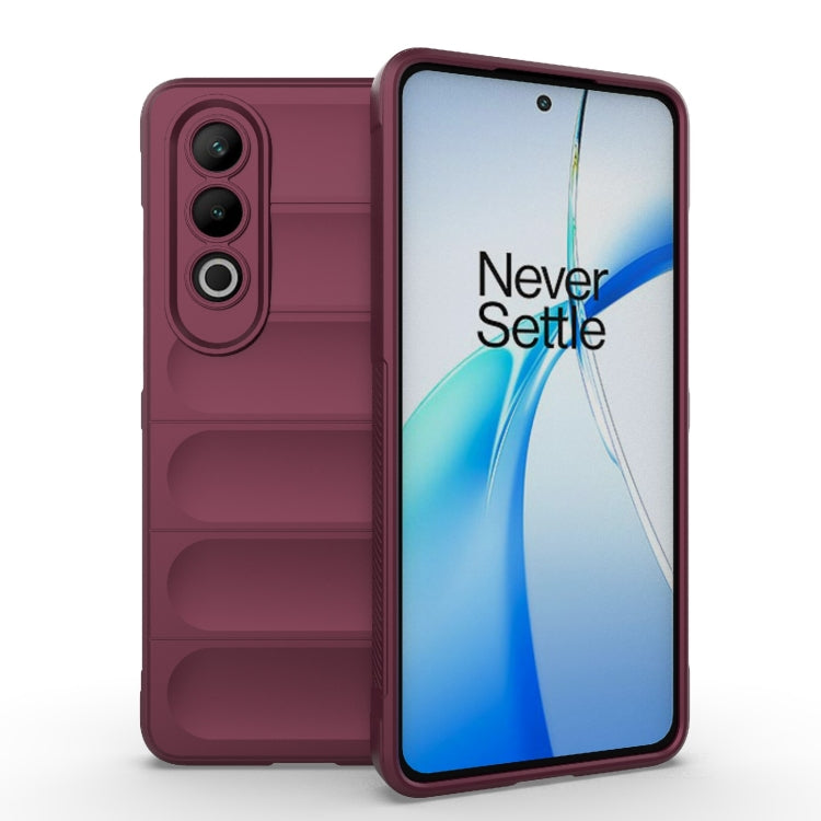 เคสโทรศัพท์ Magic Shield TPU + Flannel, For OnePlus Nord 4 5G Global, For OnePlus Ace 3 Pro 5G, For OnePlus Ace 3V, For OnePlus Nord CE4 5G Global