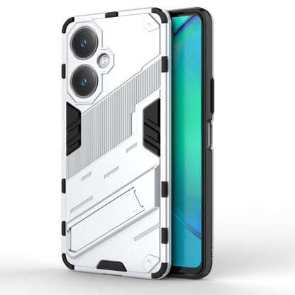 เกราะพังค์ 2 in 1 PC + เคสโทรศัพท์ TPU พร้อมตัวยึด, For vivo iQOO Neo8, For vivo Y78 Global, For vivo Y27 4G Global