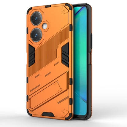 เกราะพังค์ 2 in 1 PC + เคสโทรศัพท์ TPU พร้อมตัวยึด, For vivo iQOO Neo8, For vivo Y78 Global, For vivo Y27 4G Global